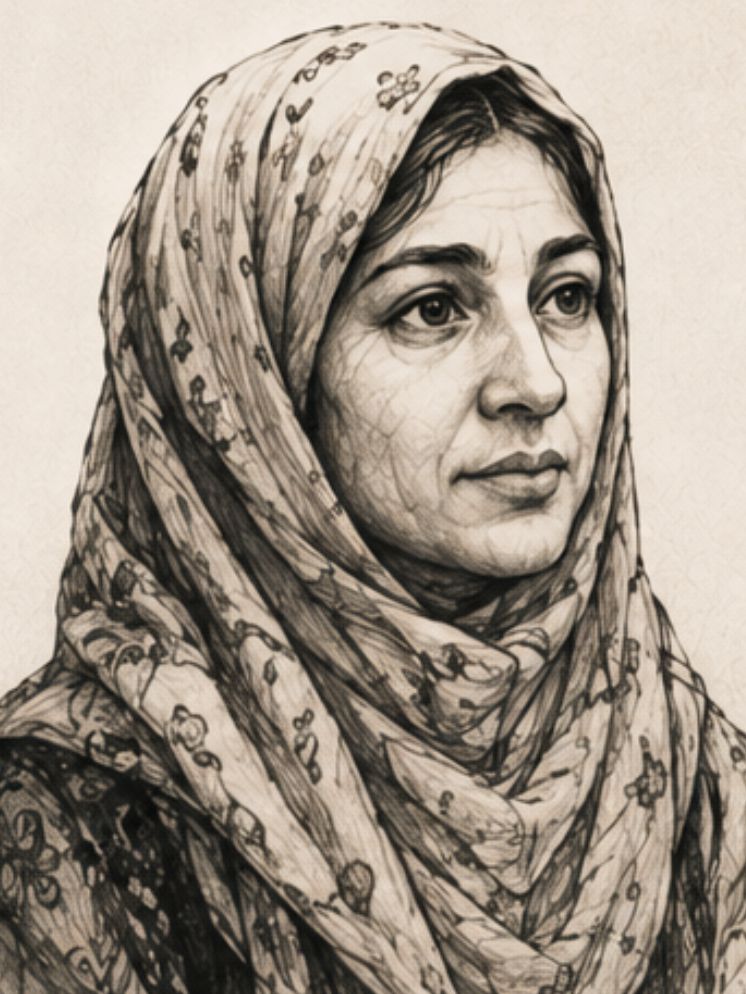 Fatima, Mariam's mother in Gaza Diary