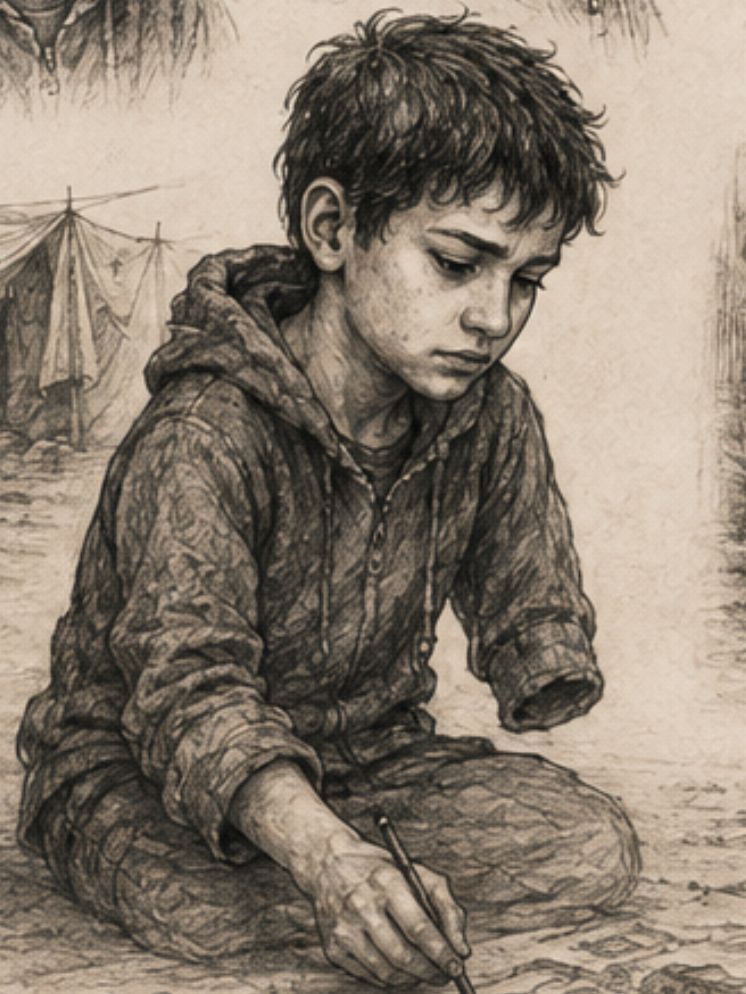Khalid, Mariam's friend in Gaza Diary