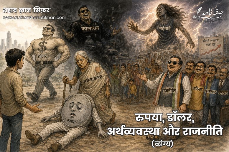 रुपया, डॉलर, राजनीति, व्यंग्य