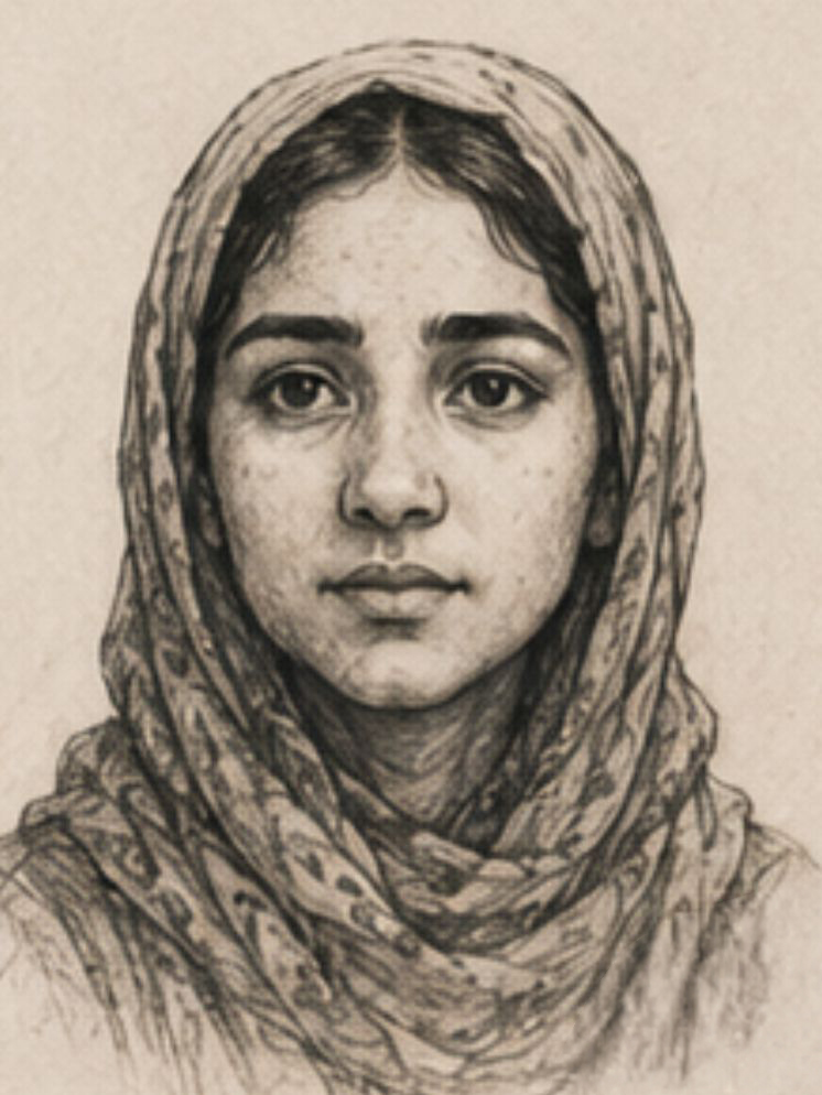 Sana, Mariam's friend and mentor